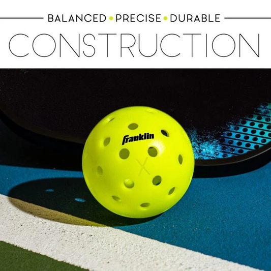 Franklin X40 Outdoor Pickleball on Court