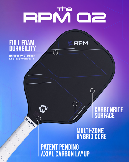 (Pre-Order) RPM Q2 Pickleball Paddle