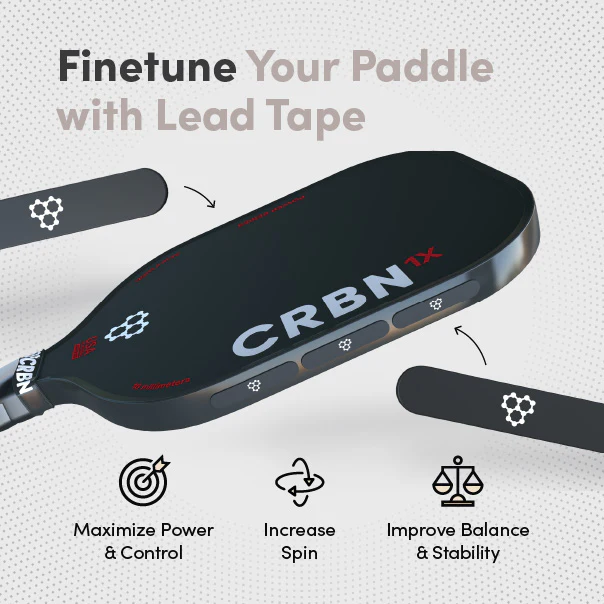 CRBN Pickleball Lead Tape Tuning