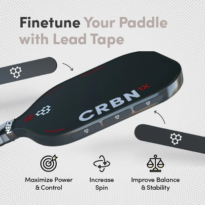 CRBN Pickleball Lead Tape Tuning