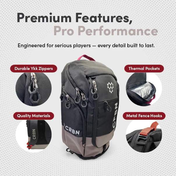 CRBN Pro Team Backpack Features