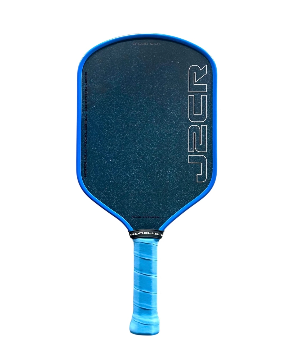 Honolulu J2CR Blue Crystal Endurance Surface Pickleball Paddle
