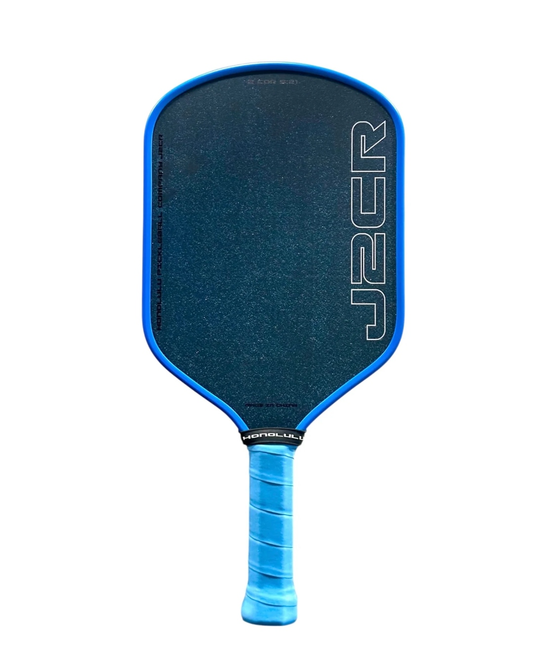 Honolulu J2CR Blue Crystal Endurance Surface Pickleball Paddle