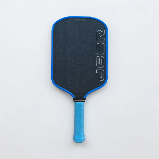 Honolulu J6CR Crystal Blue Endurance Surface Pickleball Paddle