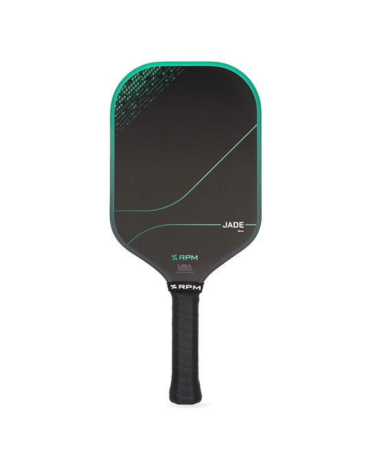 RPM Jade 16mm Elongated Pickleball Paddle Front